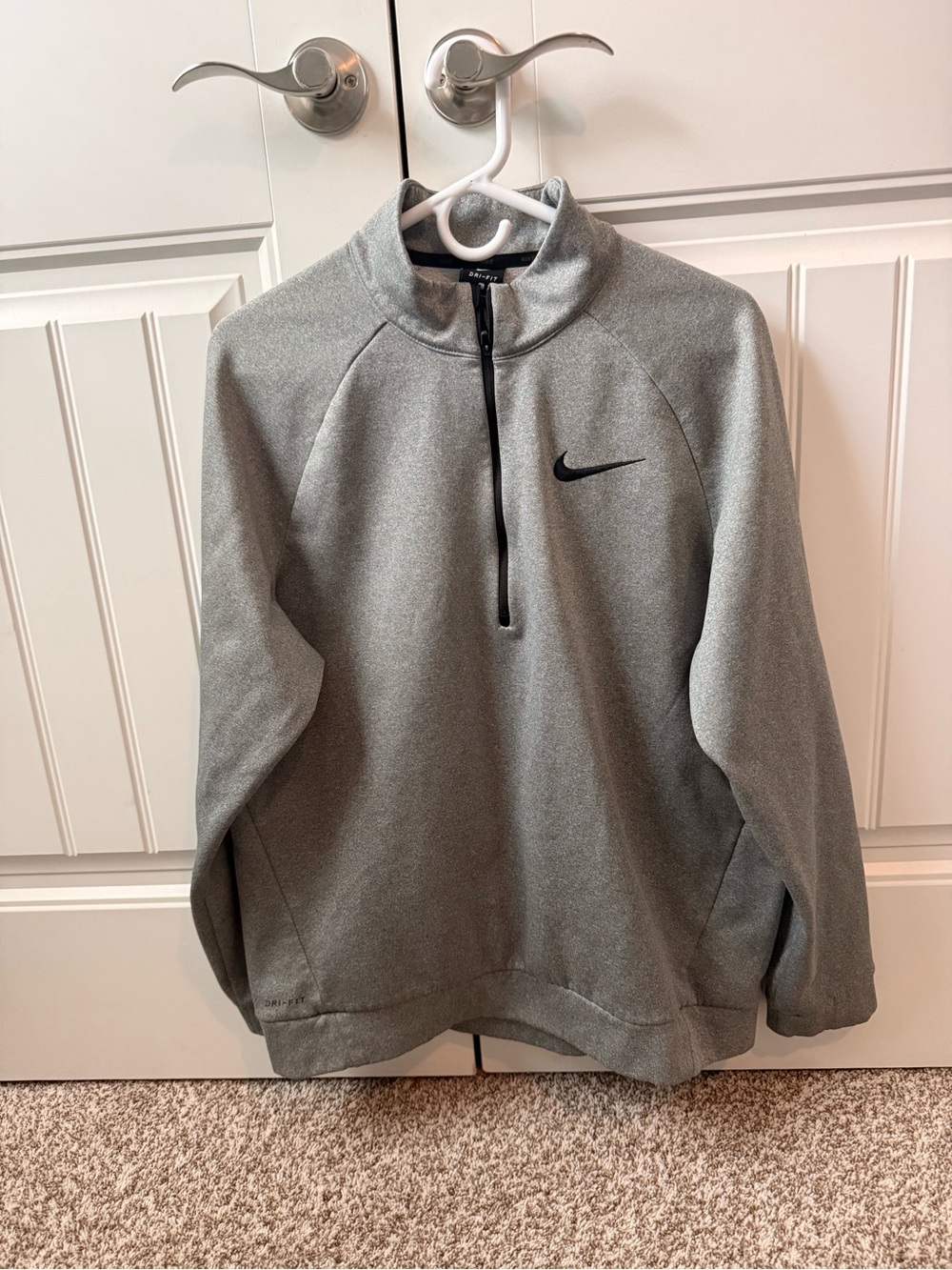 Nike Gray Quarter-Zip